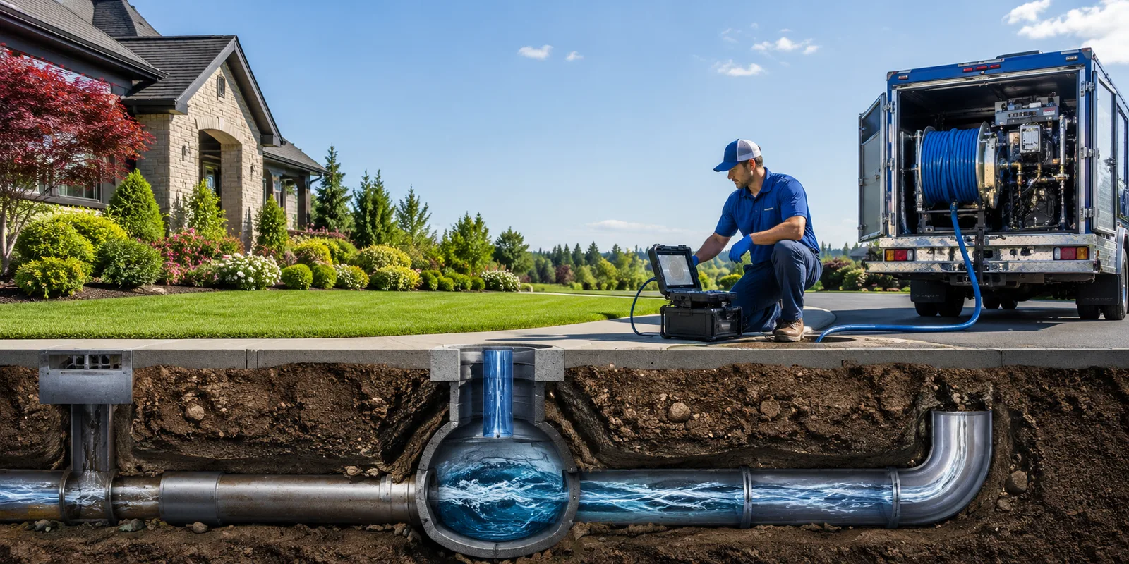 Drainage restoration information for Grammer, IN